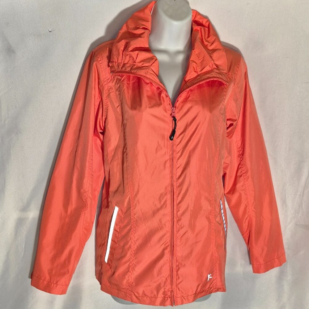 Danskin Now light windbreaker, rain jacket, lined, in size Small - Picture 2 of 15
